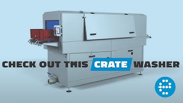 Optimal Crate Washing with an Industrial Washing Machine