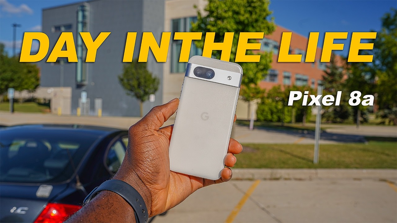 Google Pixel 8a - Real Day In The Life Review (Battery & Camera