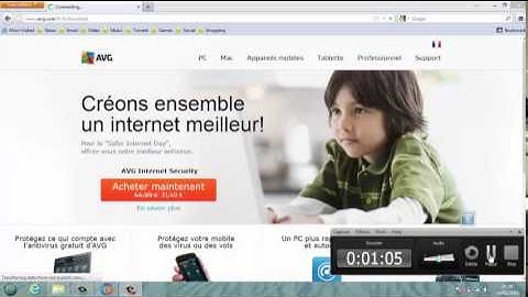 how to update AVG from Internet