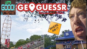 Daily quest to get a 25,000 perfect score on US Amusement Park Geoguessr map. Day 5, Attempts 7 & 8