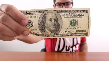 ¿Cómo puedes saber si un billete de 100 dólares de 1996 es real?