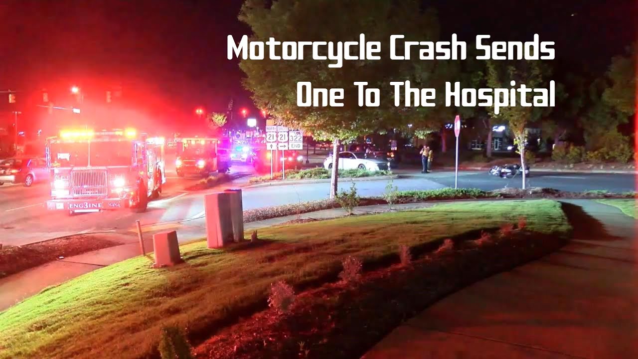 Motorcycle Crash Sends One To The Hospital | Rock Hill South Carolina ...