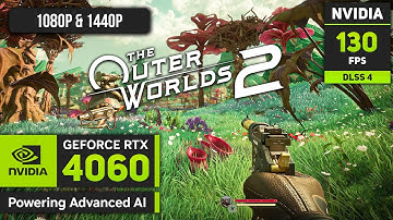 RTX 4060 on The Outer Worlds 2 - 1440p, 1080p with DLSS 4! #giftedbyxbox