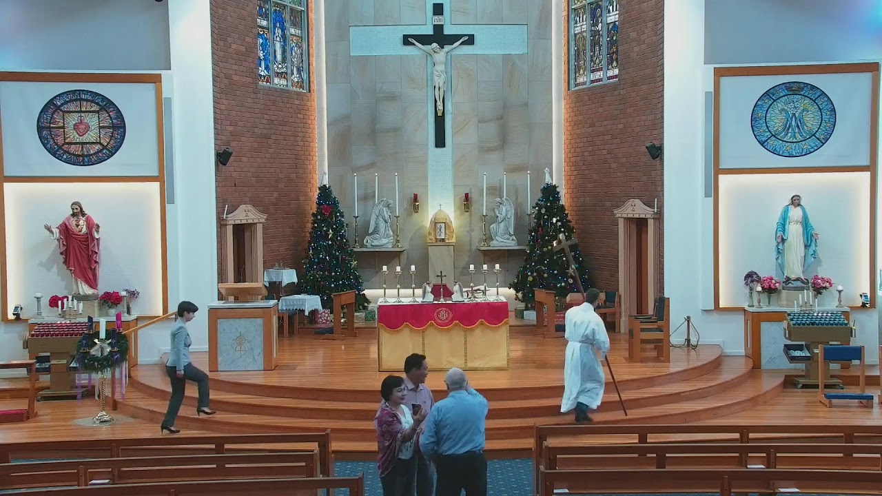 Catholic Christmas Mass on Feast of St Stephen 26 December 2025 - 12pm