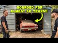 RESCUED: Hoarded 1967 Candy Apple Red Mustang Fastback!