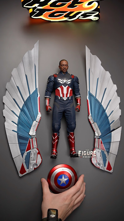 THE NEW CAPTAIN AMERICA #marvel #actionfigures #hottoys #toys #unboxing #collectibles #ironman