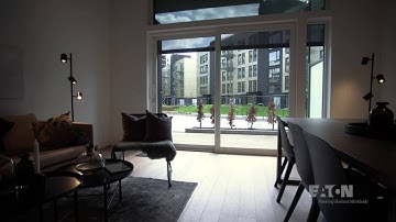 Hvordan betjene en xComfort solskjermingsbryter