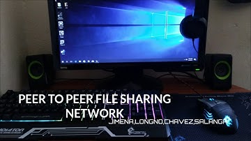 peer to peer network file sharing tutorial
