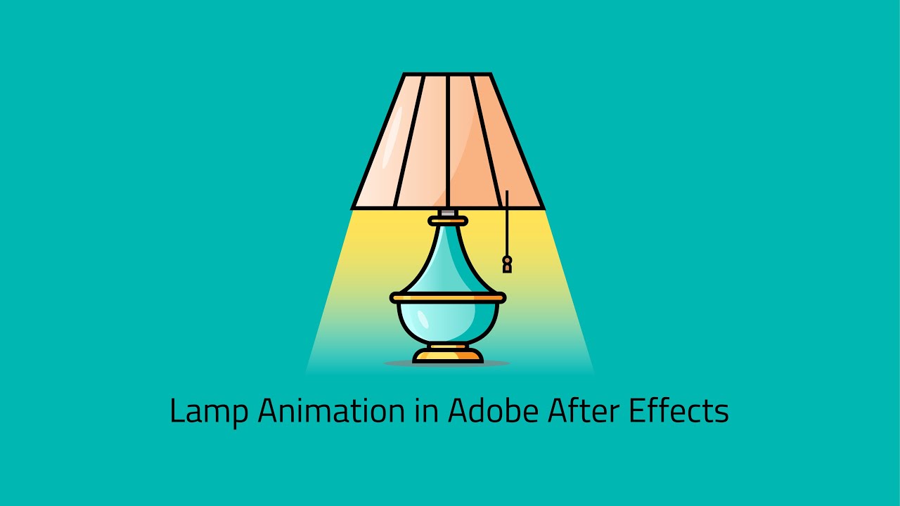 Lighting Table Animation After effect: Table lamp Animation - YouTube