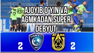 AGMK 2-2 AL HILOL. OCHL GURUX BOSQICHI 1-TUR. 16.04.2021