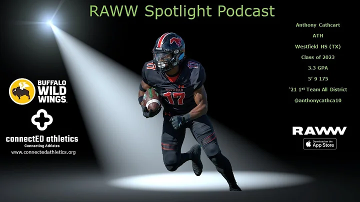 RAWW Spotlight Podcast - '23 ATH Anthony Cathcart ...