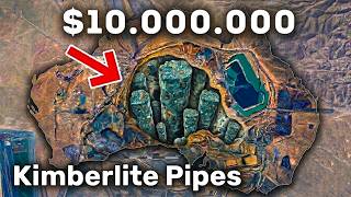 That's How to Find Kimberlite Pipes That are Rich with Raw DIAMONDS & Rare Gemstones! 7 Signes!