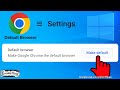 How to make Google Chrome your default browser - Windows 10 image