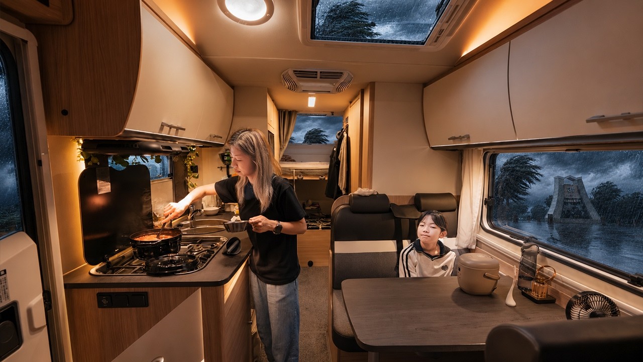 キャンピングカー Car Camping] Driving a 6.6m Motorhome to the End of Japan Through