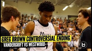 Greg Brown Controversial Playoff Game!