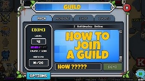 Bit Heroes: How to join a Guild ?