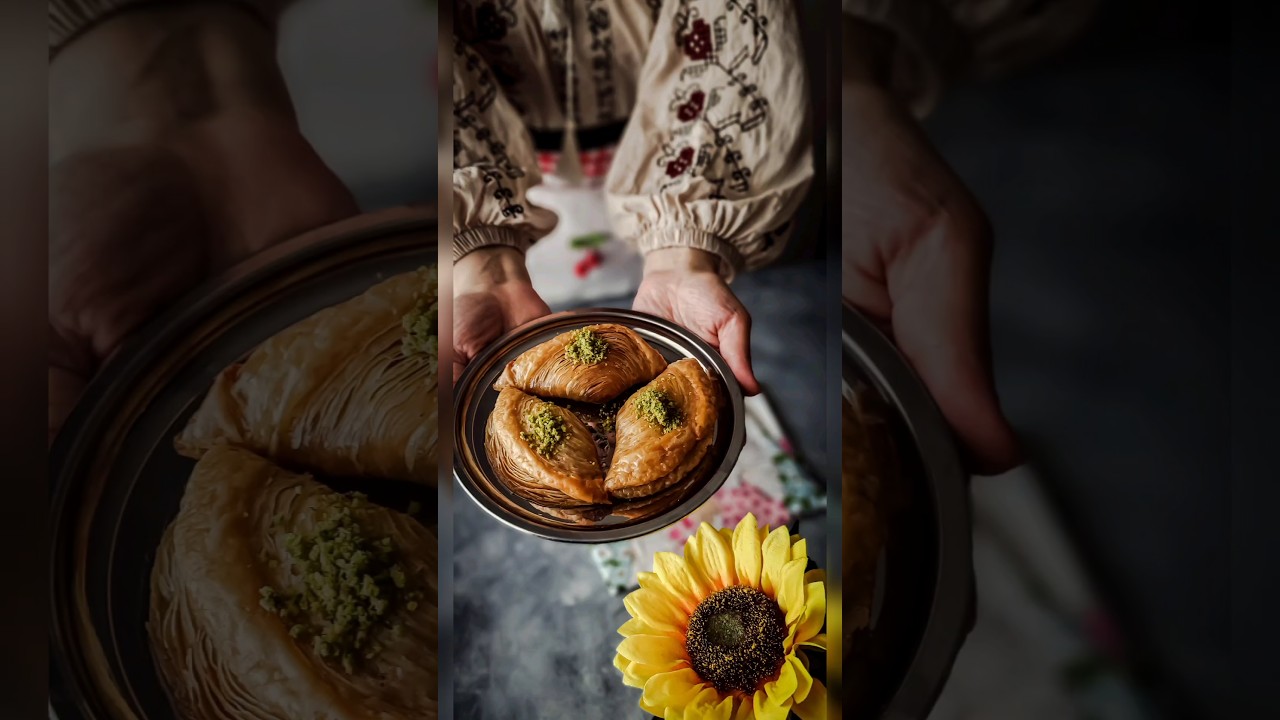 midye tatlı… baklava açmaktan daha kolay…reçete açıklamalar kısmında.. #shortvideo #eidmubarak midye tatlı… baklava açmaktan daha kolay…reçete açıklamalar kısmında.. #shortvideo #eidmubarak