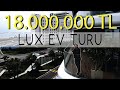 Muhteşem DEKORASYONLU 18.000.000 TL Değerinde  LUX Ev Turu | DENİZ SALONUN İÇİNDE