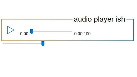 Let’s Create a Custom Audio Player - Part 1