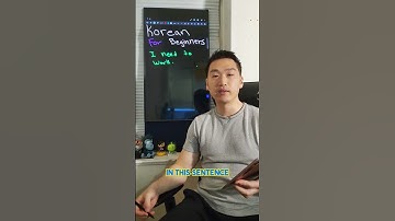 🇰🇷 Korean Sentence Structure 101  💡