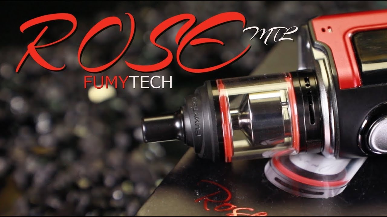 ROSE MTL Tank by Fumytech  ~MTL Vape Tank review~