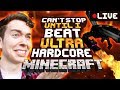 Ultra Hardcore Minecraft... Non Stop... Until I Beat It.