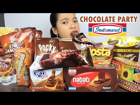 MUKBANG COKLAT PARTY INDOMARET
