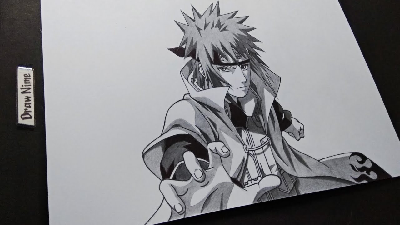 Minato Namikaze Naruto Desenho  Naruto sketch drawing, Anime sketch, Anime  character drawing