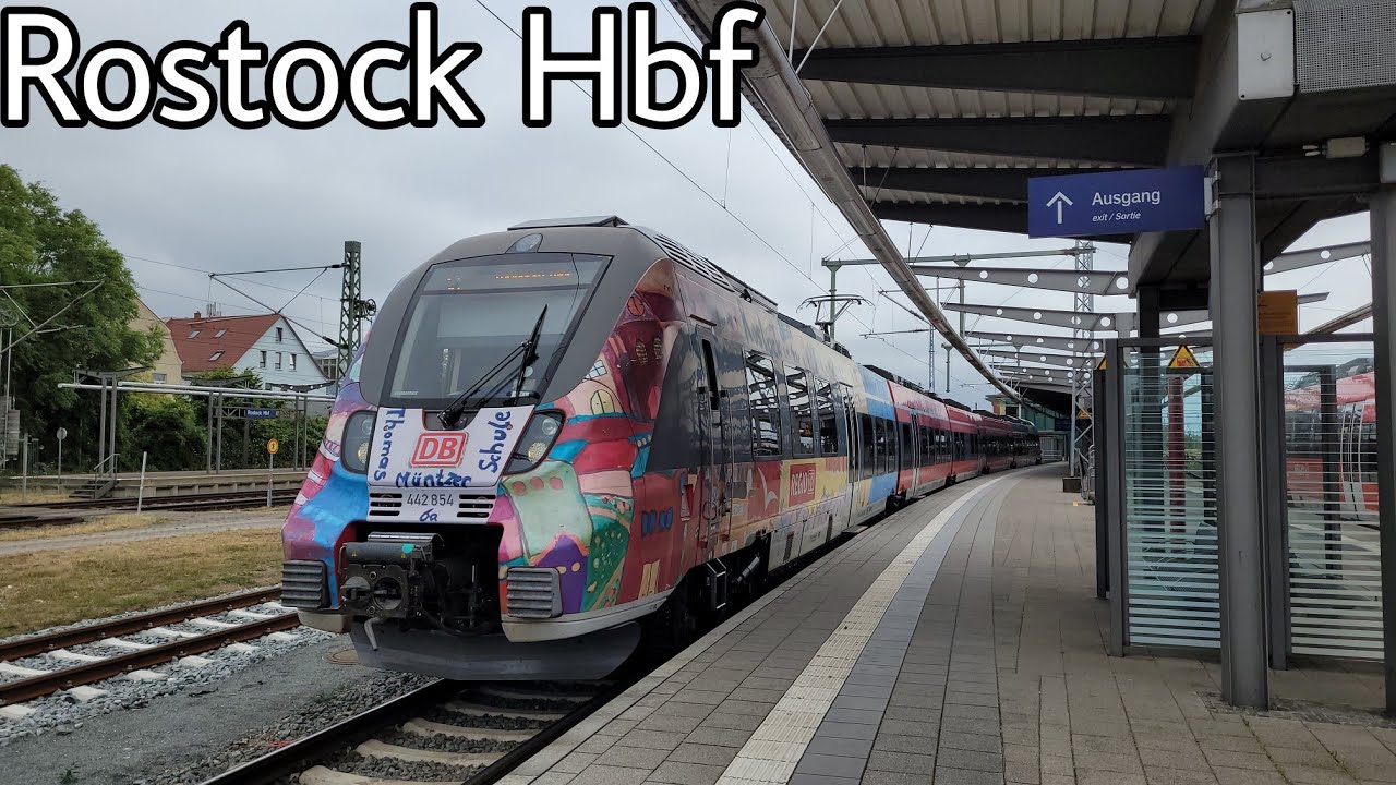 Züge in Rostock Hbf