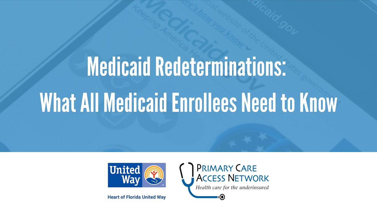 Medicaid Unwinding English YouTube