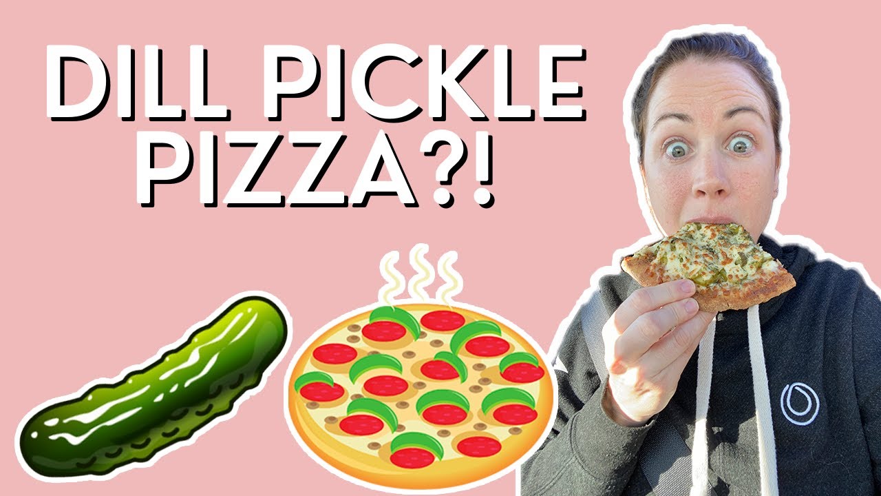 MY HONEST REVIEW Dill Pickle and Apple Pie Pizza?!?! YouTube