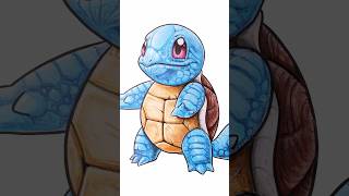 How to Color Squirtle | Pokémon Coloring Pages