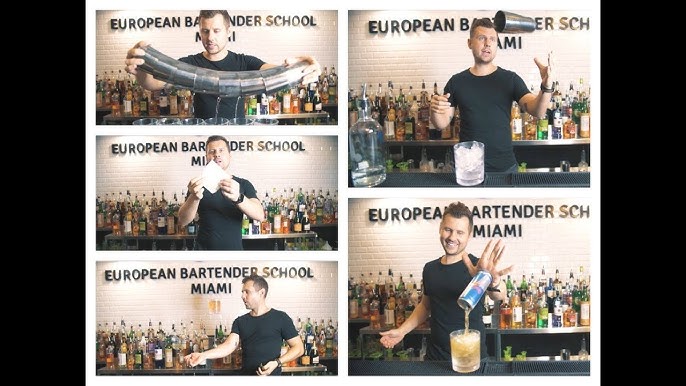 10 beginner flair bartending moves to make you look like a Pro