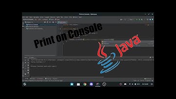 Basics of Printing Onto Console in Java(System.out.println(""))