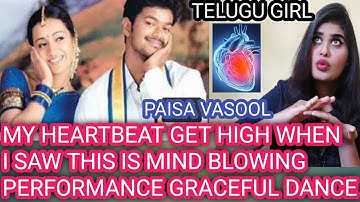 "APADI PODA PODA" SONG *JABARDASTH DANCE* "THALAPATHY VIJAY AND TRISHA" REACTION VIDEO BY SANGEETA