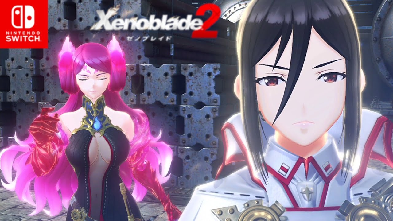 Xenoblade Chronicles 2 Dress Uniform Mòrag New Costume Cutscenes