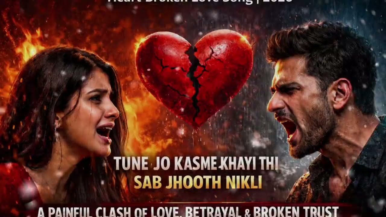 TUNE JO KASME KHAYI THI SAB JHOOTH NIKLI 💔| Sad Duet Song 2026| Heart Broken New Hindi  Trending😭 