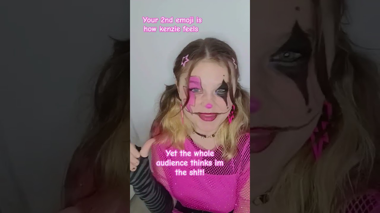 this song 😩 #clowncosplay #oc #occosplay #kenzietheclown #clown #trending #fyp