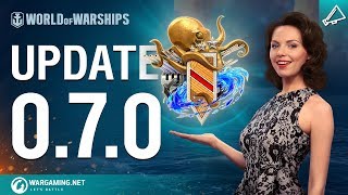 World of Warships -  Update 0.7.0
