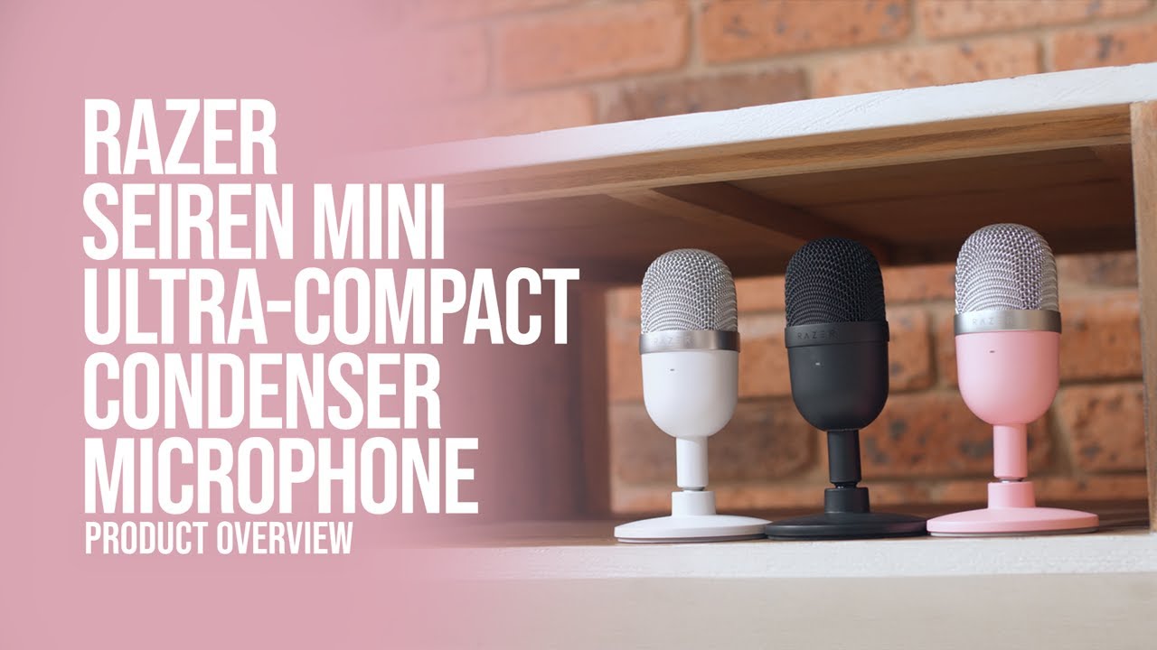 Razer Seiren Mini Wired Ultra-compact Condenser Microphone RZ19