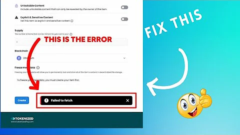 How to Fix Failed to Fetch Errors on OpenSea