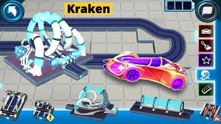 Hot Wheels Racecraft Unlocked The Kraken Track and Fusion Reactor