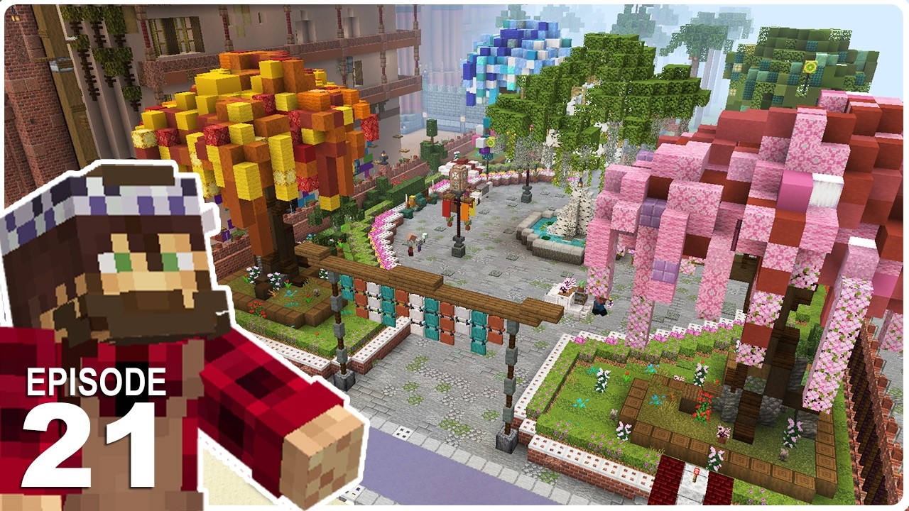 the park is open! | Hardcore Minecraft - YouTube