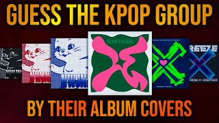 Guess The Kpop Artist by Their Album Cover #1