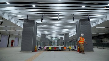 Hoàn thành tầng B1 ga Ba Son tuyến METRO SỐ 1 | Metro Bến Thành - Suối Tiên