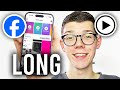 How To Post Long Video On Facebook Story Full Guide 