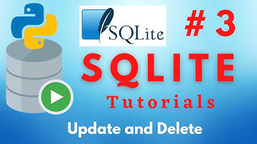 Sqlite Tutorial #3 Update and Delete | Sqlite tutorial | Sqlite in hindi| The Vashishtha Code