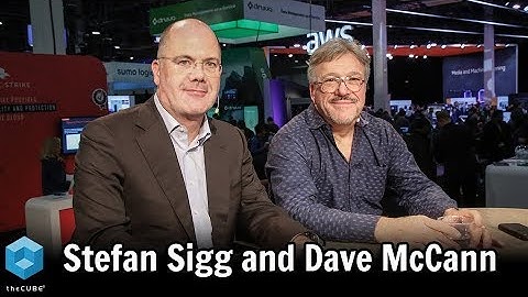 Stefan Sigg, Software AG & Dave McCann, AWS | AWS re:Invent 2018