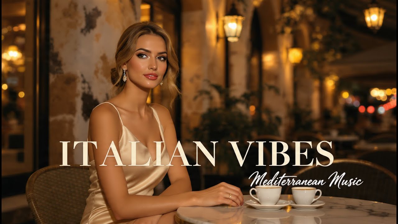 Peaceful Italian Coastline 🌿 Mediterranean Music 2+ Hours | Lake Como & Amalfi 4K