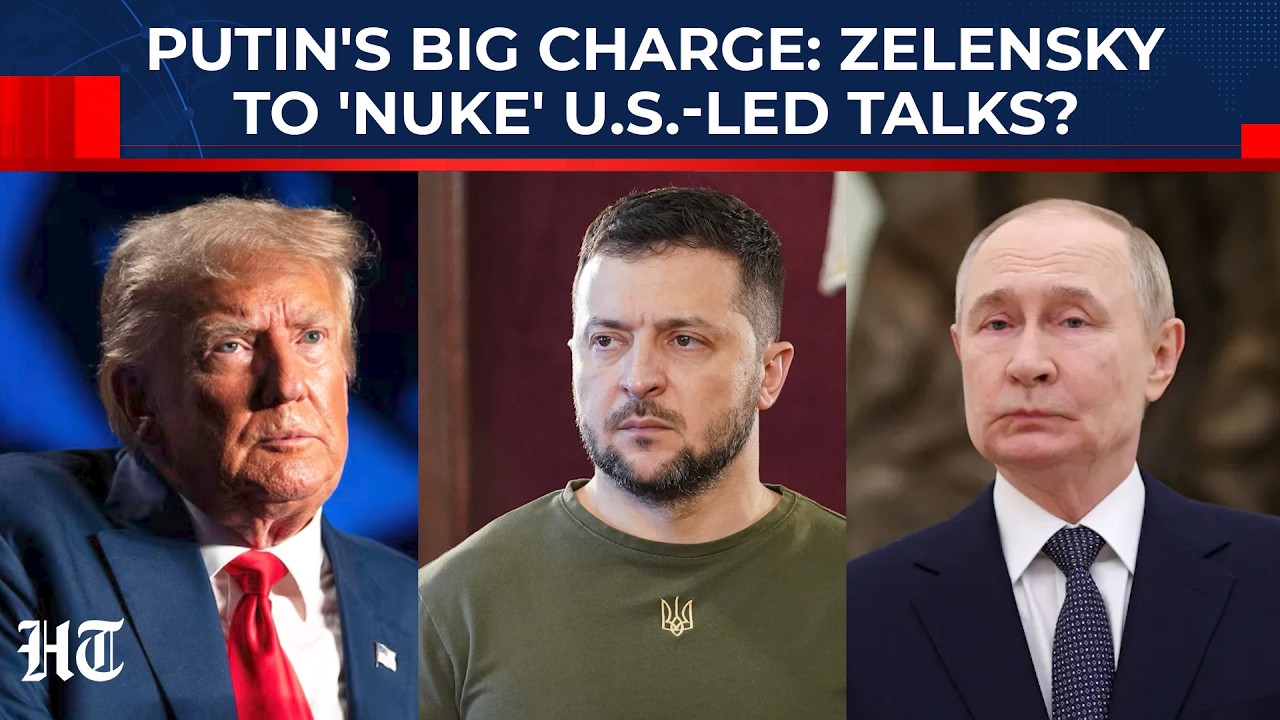 Putin's Big Charge: Zelensky & Europeans To 'Nuke' US-Led Peace Talks? | Turkstream, Blue Stream